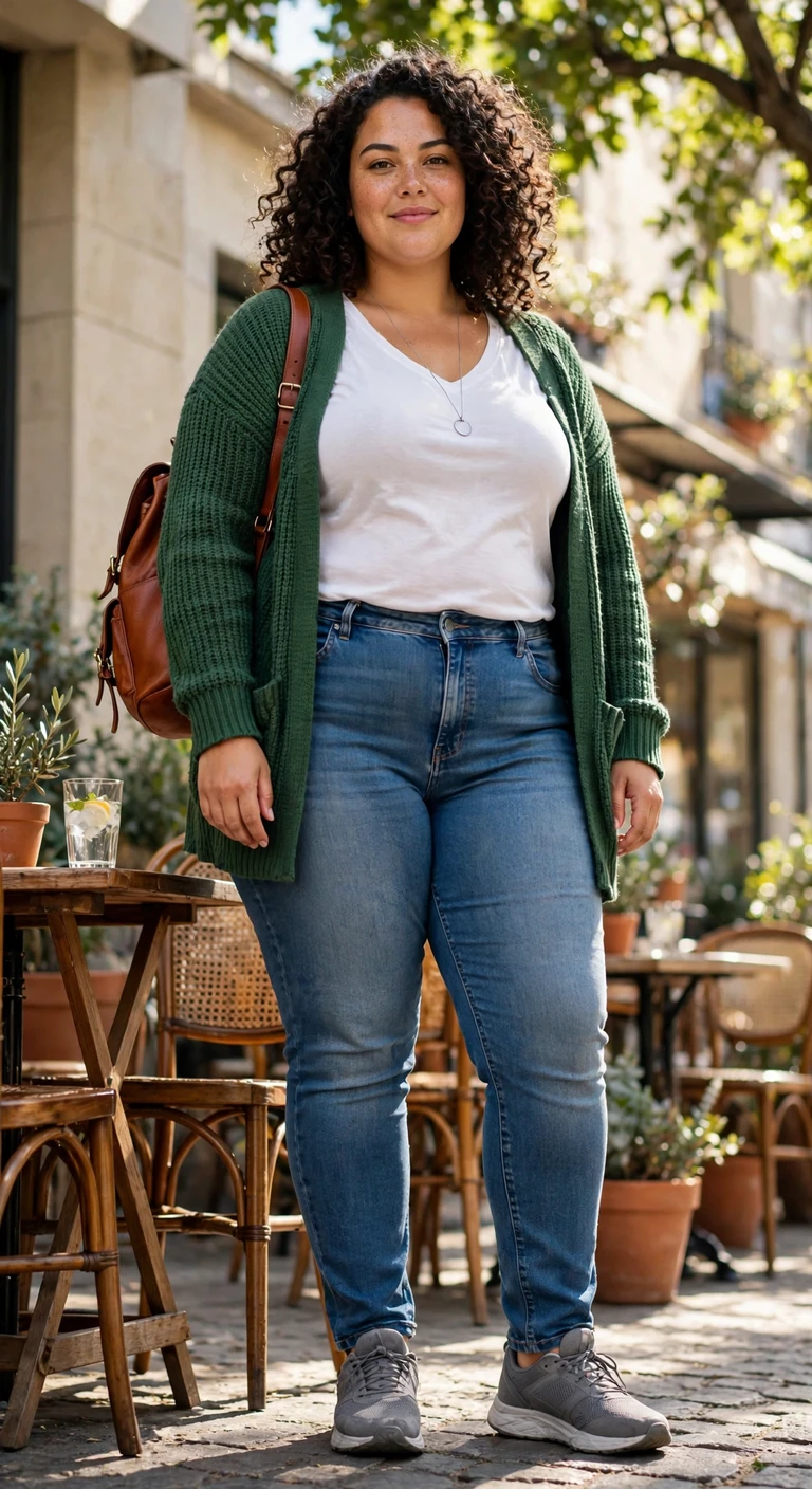 the high-rise jeans that stay put when you sit